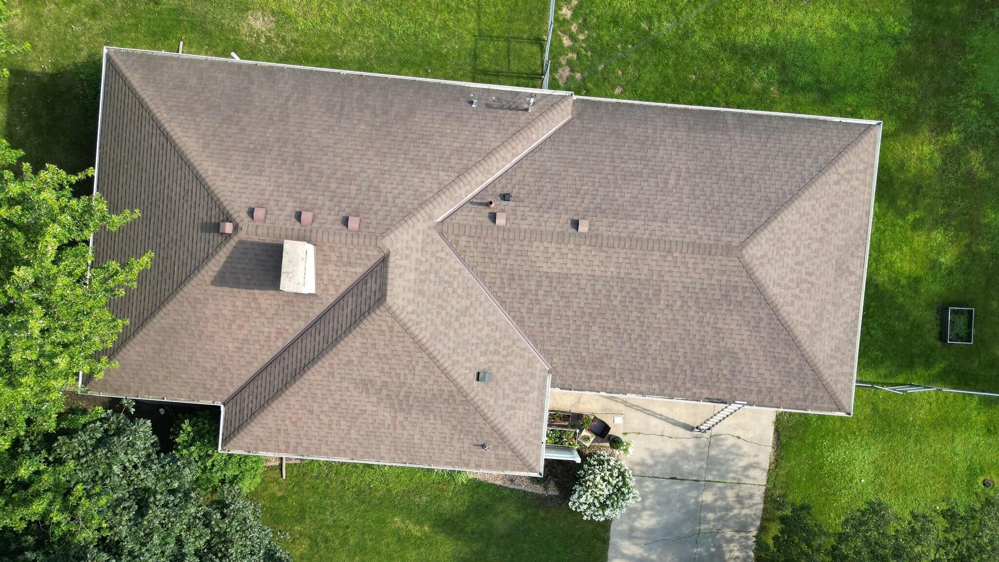 Minnesota House Roof before new shingles