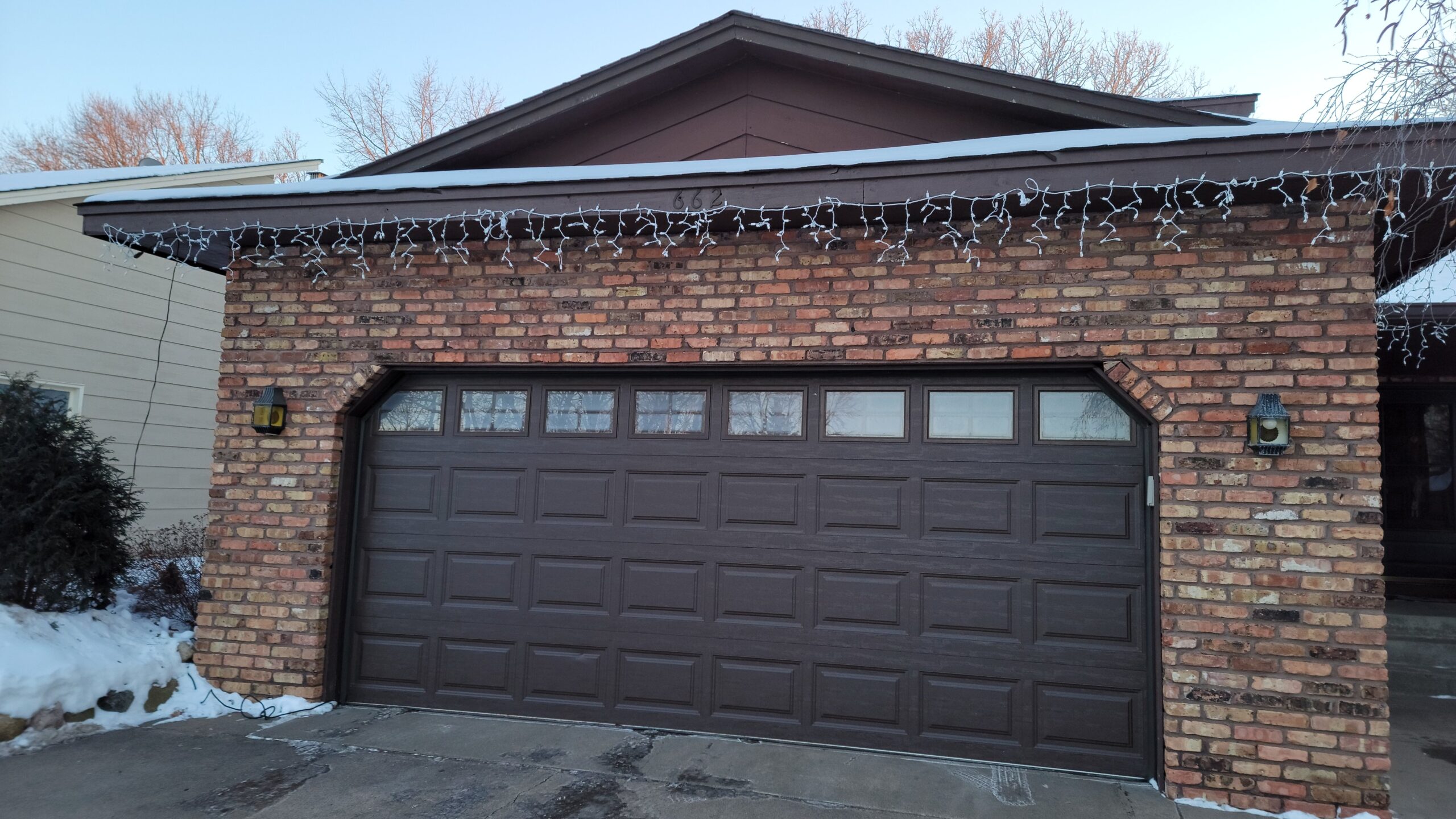 Photo of an in progress siding installation at a Scandia, MN home.