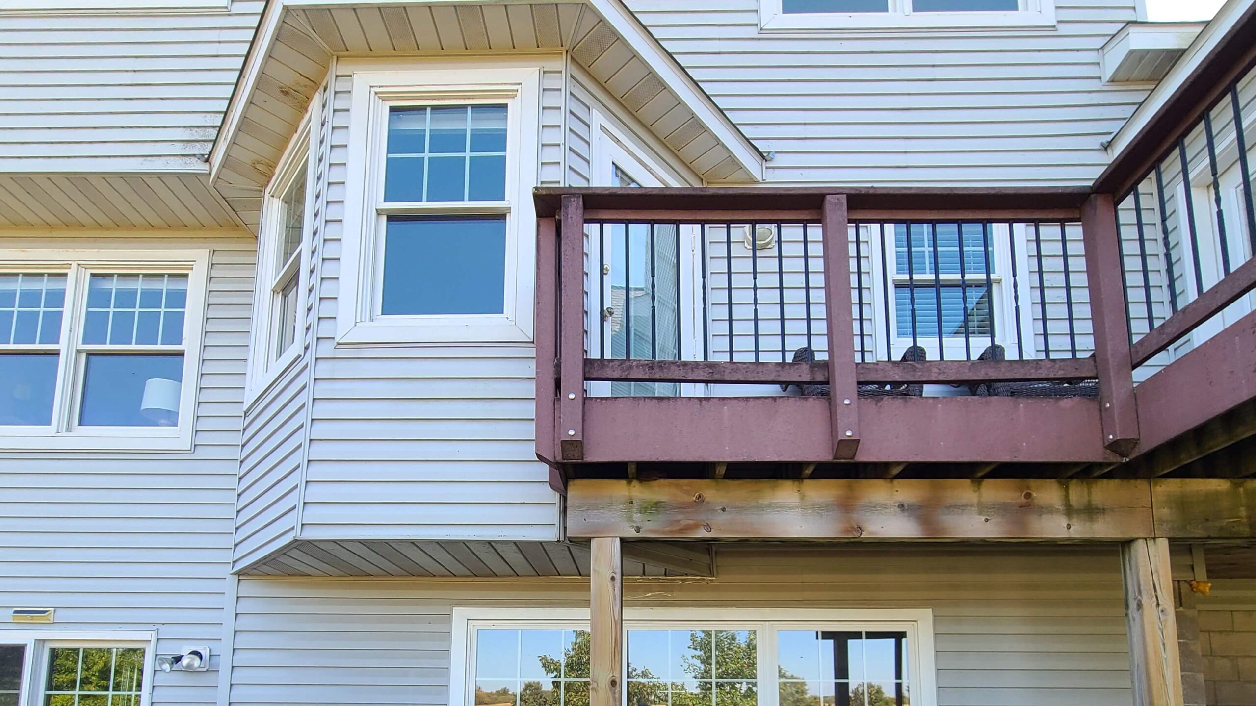 Photo of an in progress Lake Elmo, MN roof.