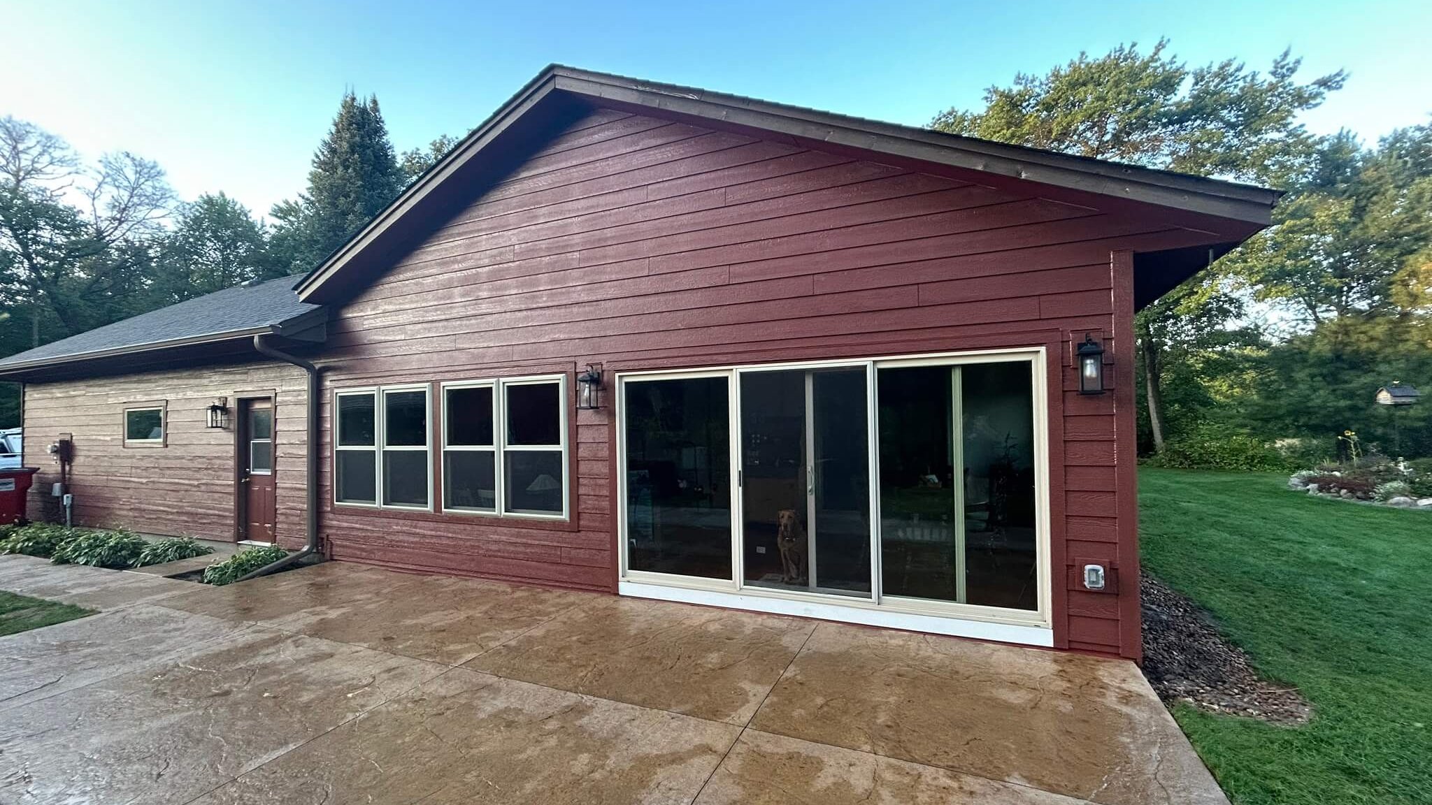Minnesota Window Company installed new windows at a Stacy, MN house