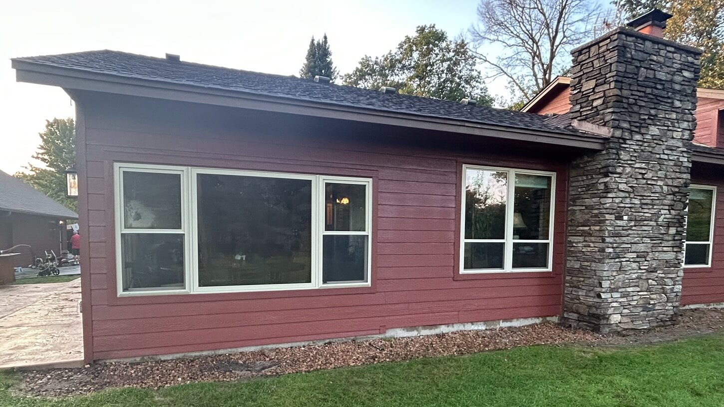 Installed new Heartland Ultra Series windows for Stacy, MN home