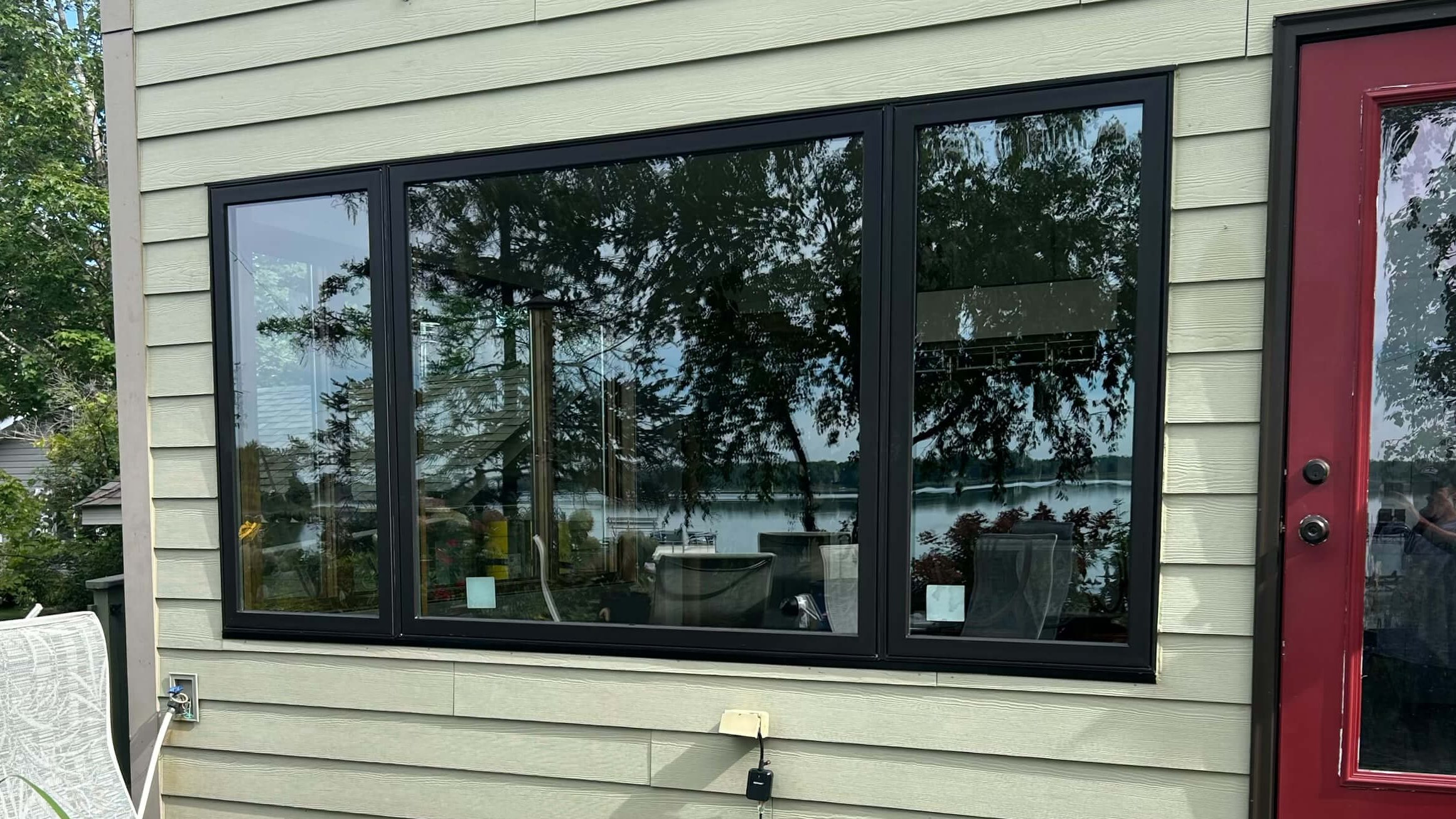 Twin Cities General Contractor installed new Kolbe Forgent Windows for Wyoming, MN home